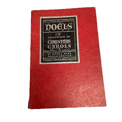 Noels Collection of Christmas Carols Mark Ann Oberndorfer Sheet Music Book SATB