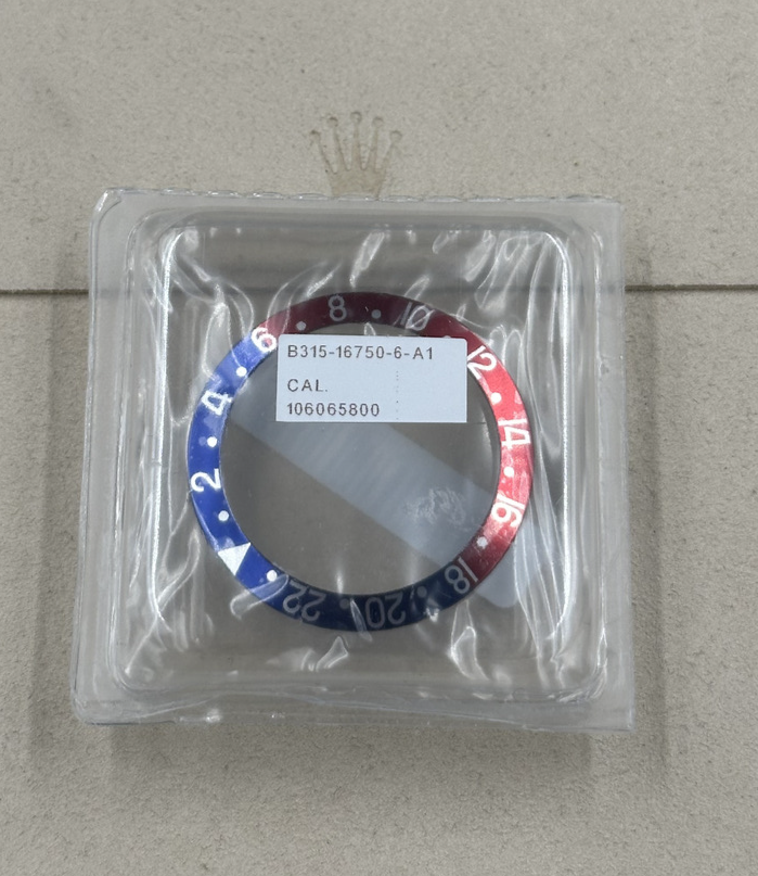 しゅう ROLEX PEPSI BEZEL INSERT FOR GMT OEM SEALED B315-16750-6-A1 | eBay
