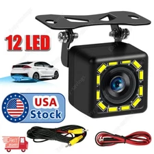 170° CMOS Car Rear View Backup Camera Reverse HD Night Vision Waterproof CAM Kit