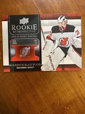20-21 UD Series 1 Hockey Rookie Retrospective RR-8 Mackenzie Blackwood