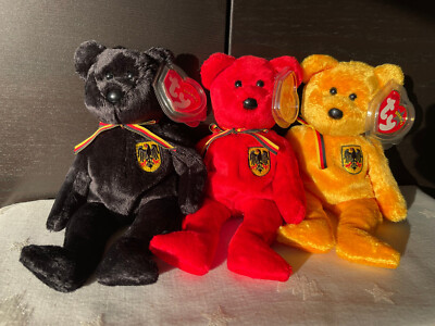 Beanie Babies ty - Deutschland Freiherr Graf u Prinz - neu mit Tag-Schützer