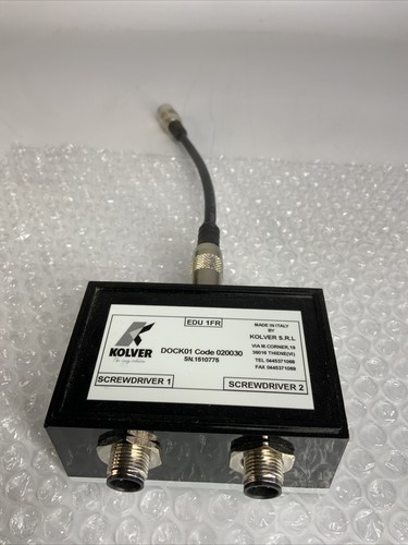 KOLVER DOCK01 CONNECTOR FOR EDU 1FR TO TWO SCREWDRIVERS 