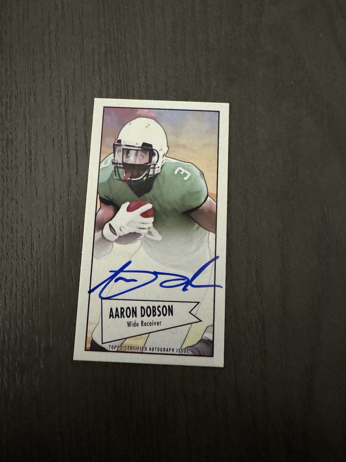 Aaron Dobson Bowman 1952 Mini #52BAD Autograph