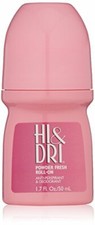5 Pack Revlon Hi  Dri Powder Fresh Roll On Antiperspirant  Deodorant 1.7 Oz Ea