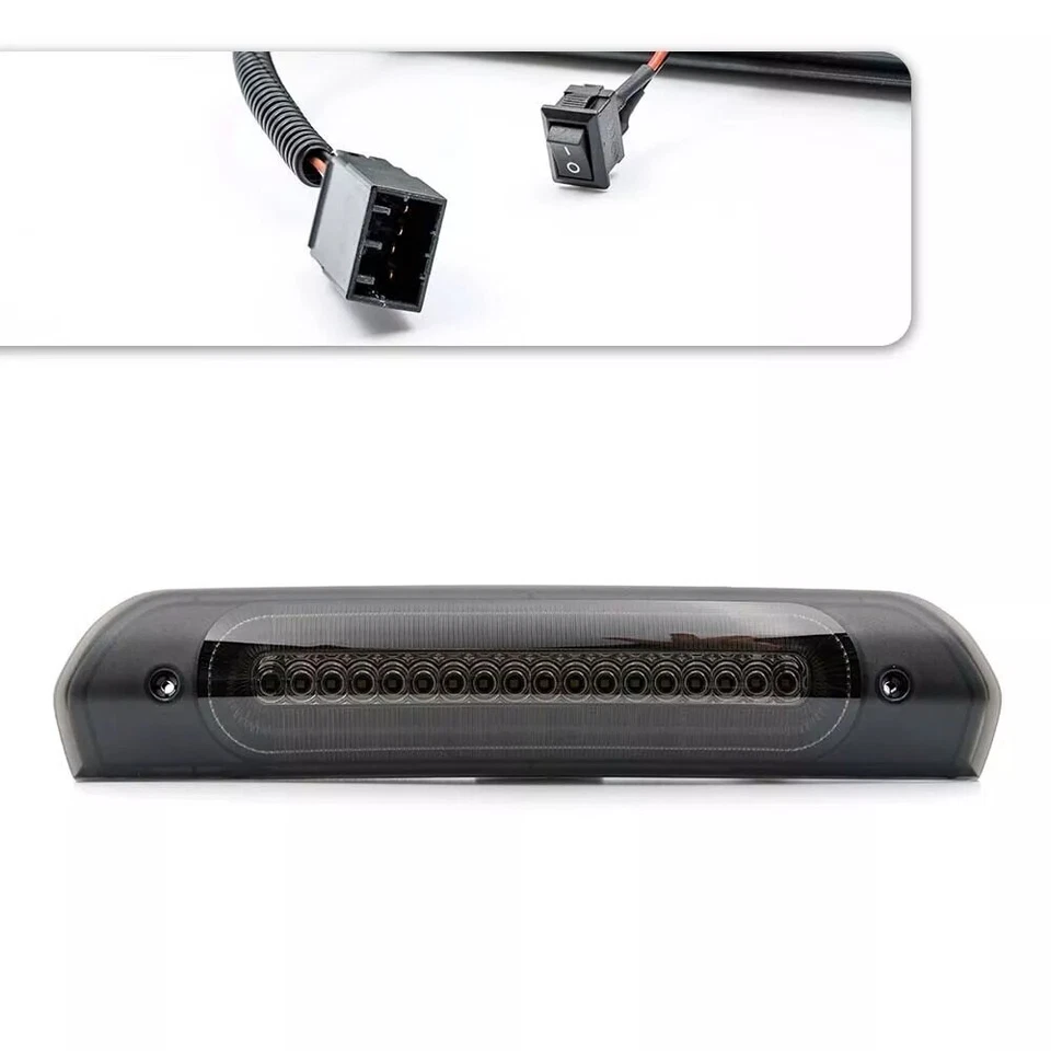 Center High Mount Stop Lamps 3rd Brake Lights For Dodge Ram 1500 2500 3500 4500 - Image 4 of 4