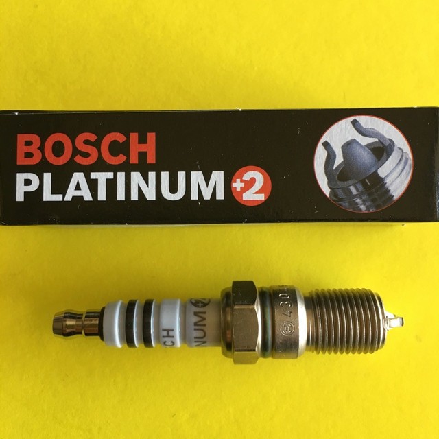 New BOSCH Platinum+2 Spark Plugs Made in Germany eBay