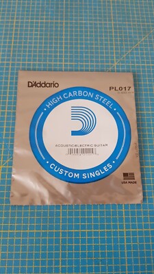 D'Addario Einzelsaite PL017 0.430mm (5 Stück)