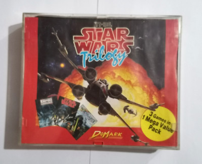 Commodore 64 The Star Wars Trilogy Spiele von Domark - getestet funktioniert