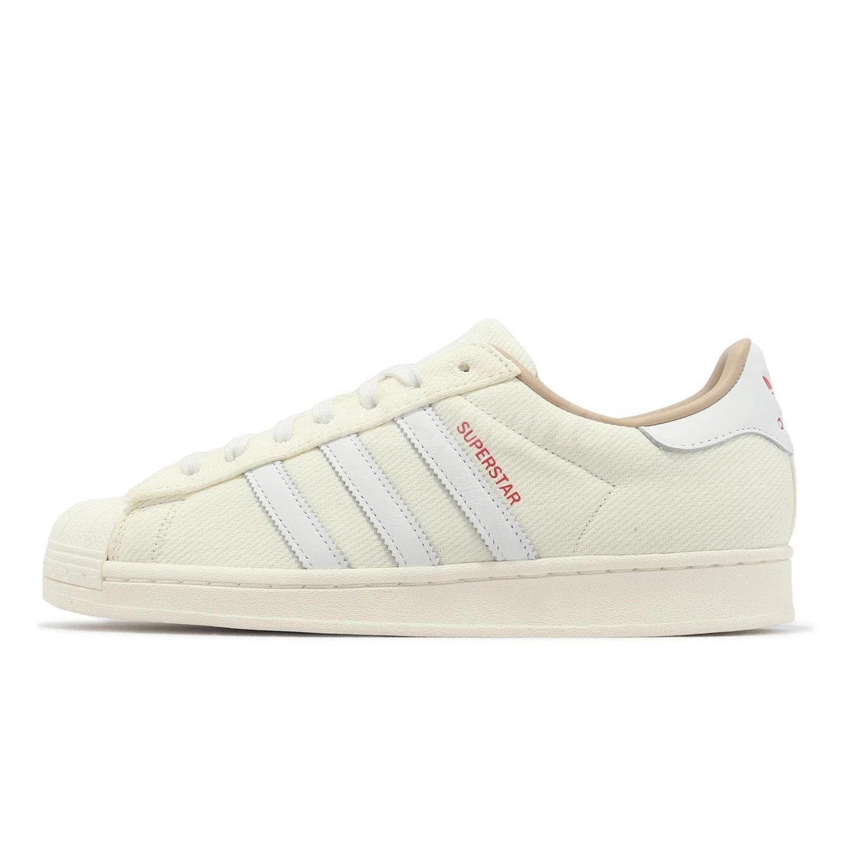 adidas Originals Superstar Denim Beige Men Unisex Casual Shoes Sneakers IF7905