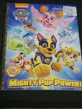 Nickelodeon Paw Patrol A Little Golden Book MIGHTY PUP POWER CHASE AND THE GANG