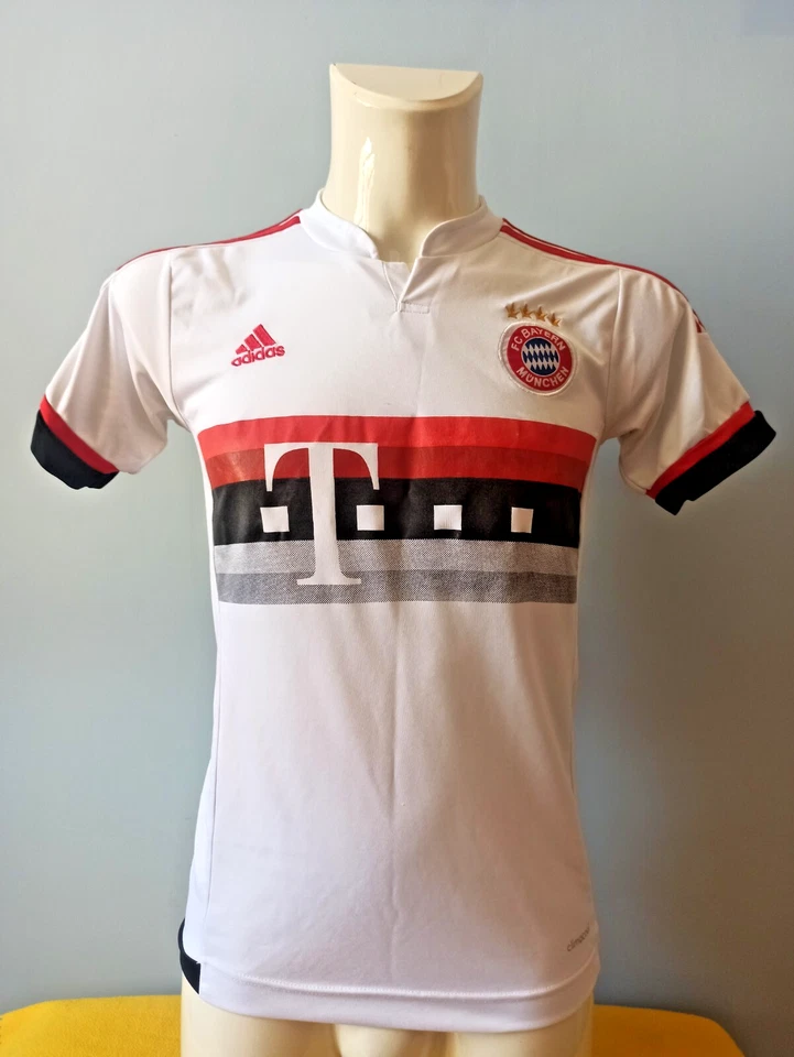 Shirt N10 Robben Bayern Monaco Adidas Maglia 2015-16 Trikot away Maillot vintage - Bild 2 von 4
