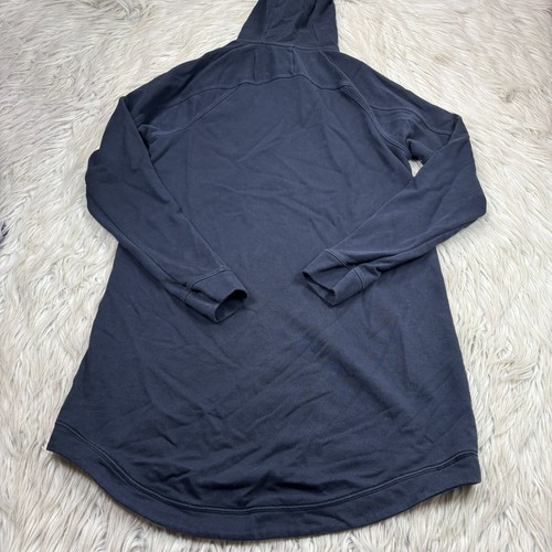 Under Armour Vestito Tunica Donna M Nero Terry Maglia Pop Over Felpa - Foto 5 di 5