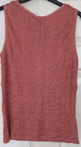 Vintage Designer Christian Lacroix Knitted Affect Top Size L 1980s/90s - Picture 7 of 7