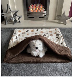 snuggle sack pet bed