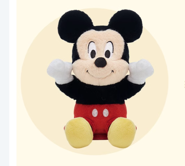 Authentic 2024 Shanghai Disney Mickey Mouse Shoulder Pal Plush