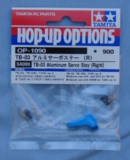 Tamiya RC TT-02 TB-03 Aluminum Servo Stay Right in Blue # 54090