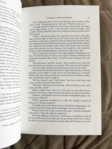 📒Murder Is a Serious Business - Paperback By Dean, Elizabeth 10762 - Bild 4 von 12