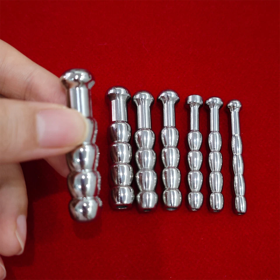 Металлическая вилка Penis звучащая растяжитель уретры сквозное отверстие стержень расширитель трубка БДСМ - Изображение 4 из 4