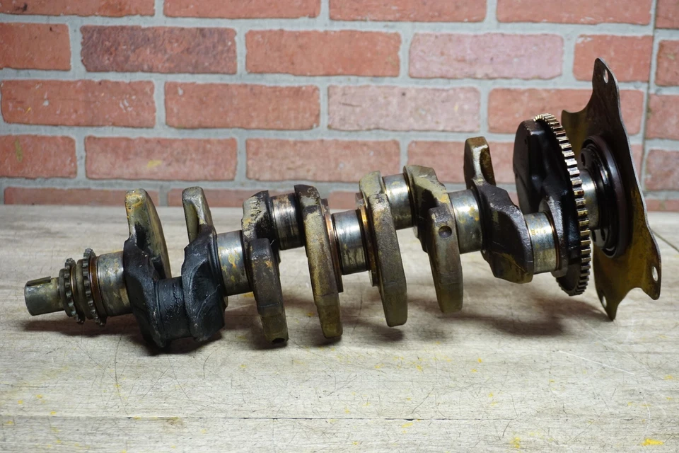 Cigüeñal motor delantero gasolina Hyundai Sonata SE 2011-2014 2,4 L L4 OEM Foto 4 de 4