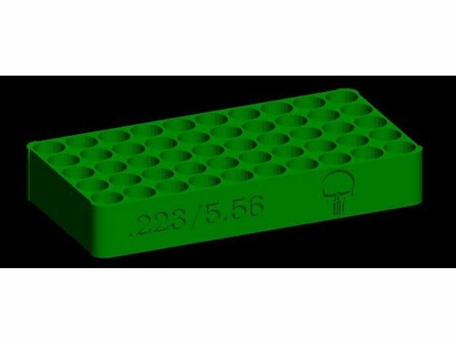 223/5,56 Remington The PUNISHER Nachladeblock | Tablett schneller Versand 50 RDS - Bild 5 von 5