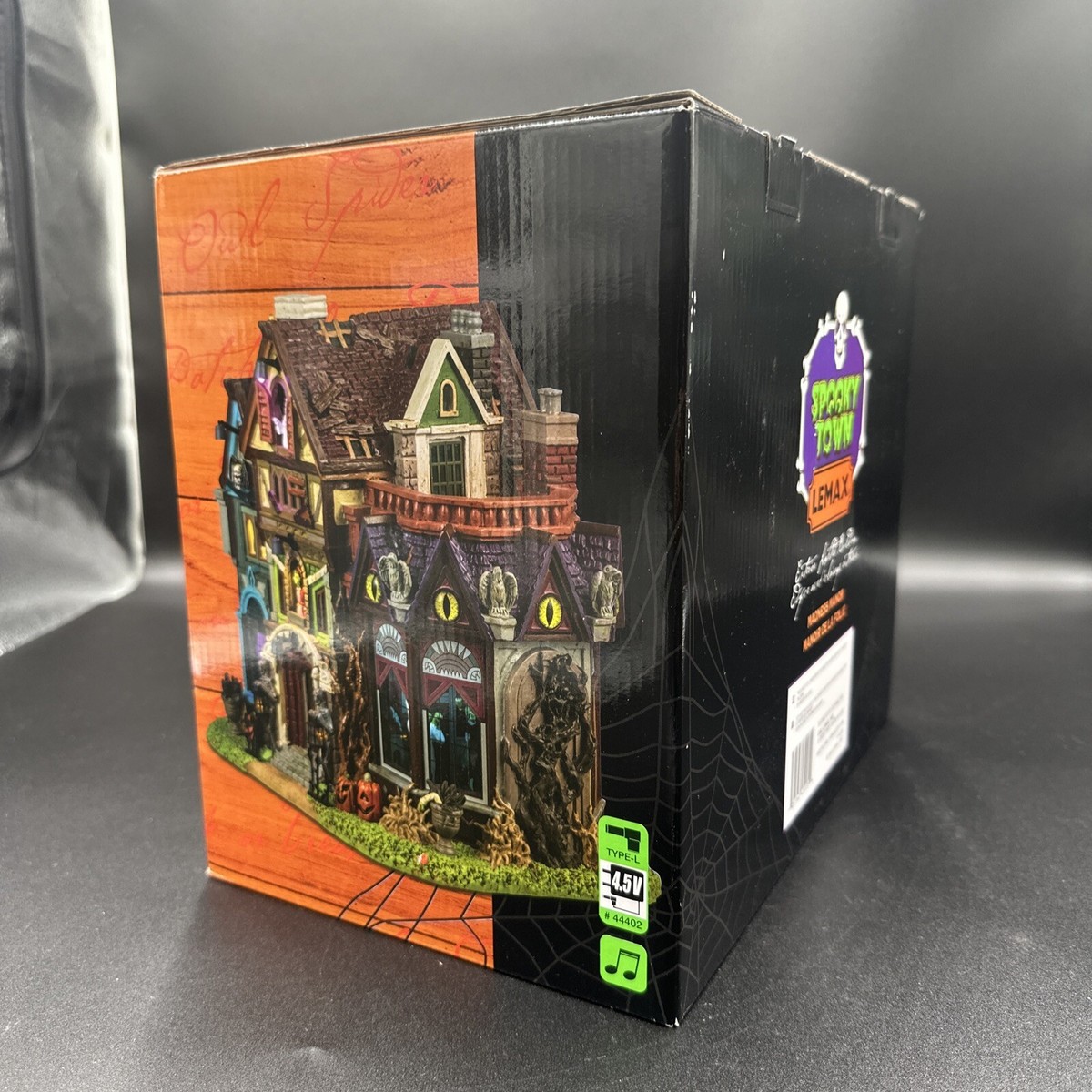NEW! Lemax Spooky Town Madness Manor #45205 Halloween