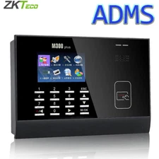 ZKteco M300Plus ADMS Fingerprint Time Attendance Punch Card Data Backup Retrieve
