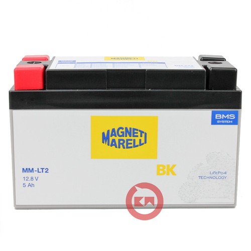 BATTERIA A LITIO MAGNETI MARELLI MM-ION-6 DMLIT6 YT12B-BS YT14B-BS YB16AL-A2 - Picture 2 of 3