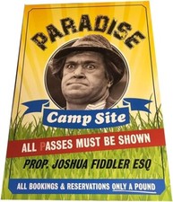 Carry on Camping Paradise Camp Site A Pound Great New Advertising A3 POSTER