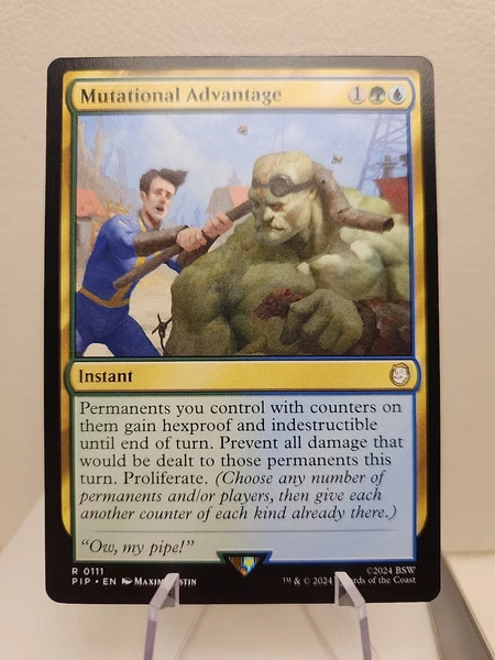 MTG Mutational Advantage Fallout 0111 Regular Rare