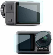 Tempered Glass Screen Protector Camera lens Protector for Osmo Action