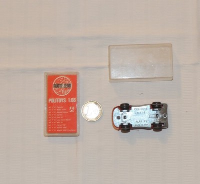 Politoys N Y 16 Alfa 33 Scale 1:66 Made in Italy Excellent