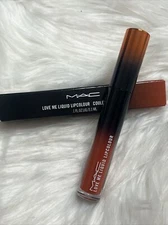 Authentic M.A.C LOVE ME Liquid Lipcolour 487 My Lips are Insured  0.1oz./3.1ml