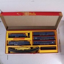 Vintage Tri-ang Railways RS.34 Electric Model w/ Transformer, Rails and CN Car
