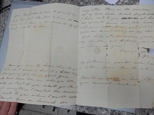 LETTER ADMONISHING ELLEN O NEALE 1815 MC MAHON YORK ST W1H LONDON POSTAL HISTORY - Picture 11 of 11