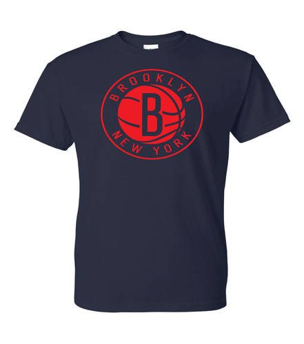 T-shirt Brooklyn Nets logo BKLN - taglie S-5XL e bambini giovani - Foto 9 di 30
