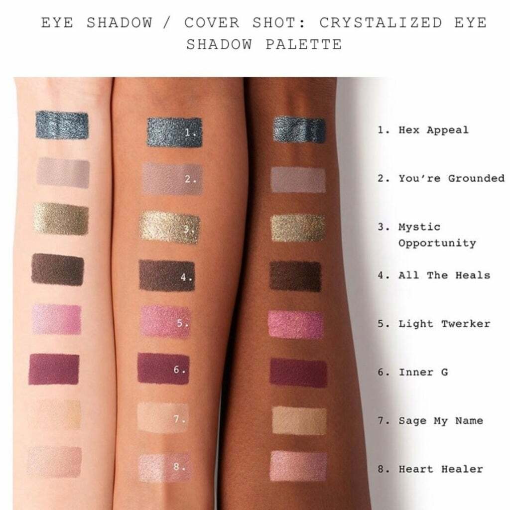 Smashbox CRYSTALIZED Cover Shot Palette ROCK ME 8 Color Eye