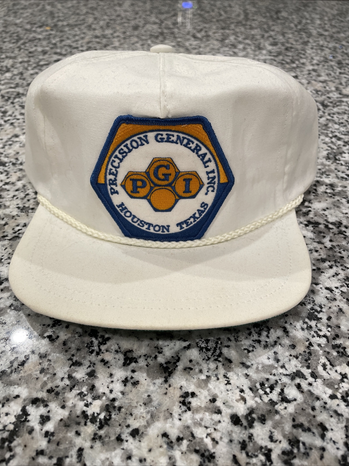 Vintage Precision General Strapback Hat Houston T… - image 1