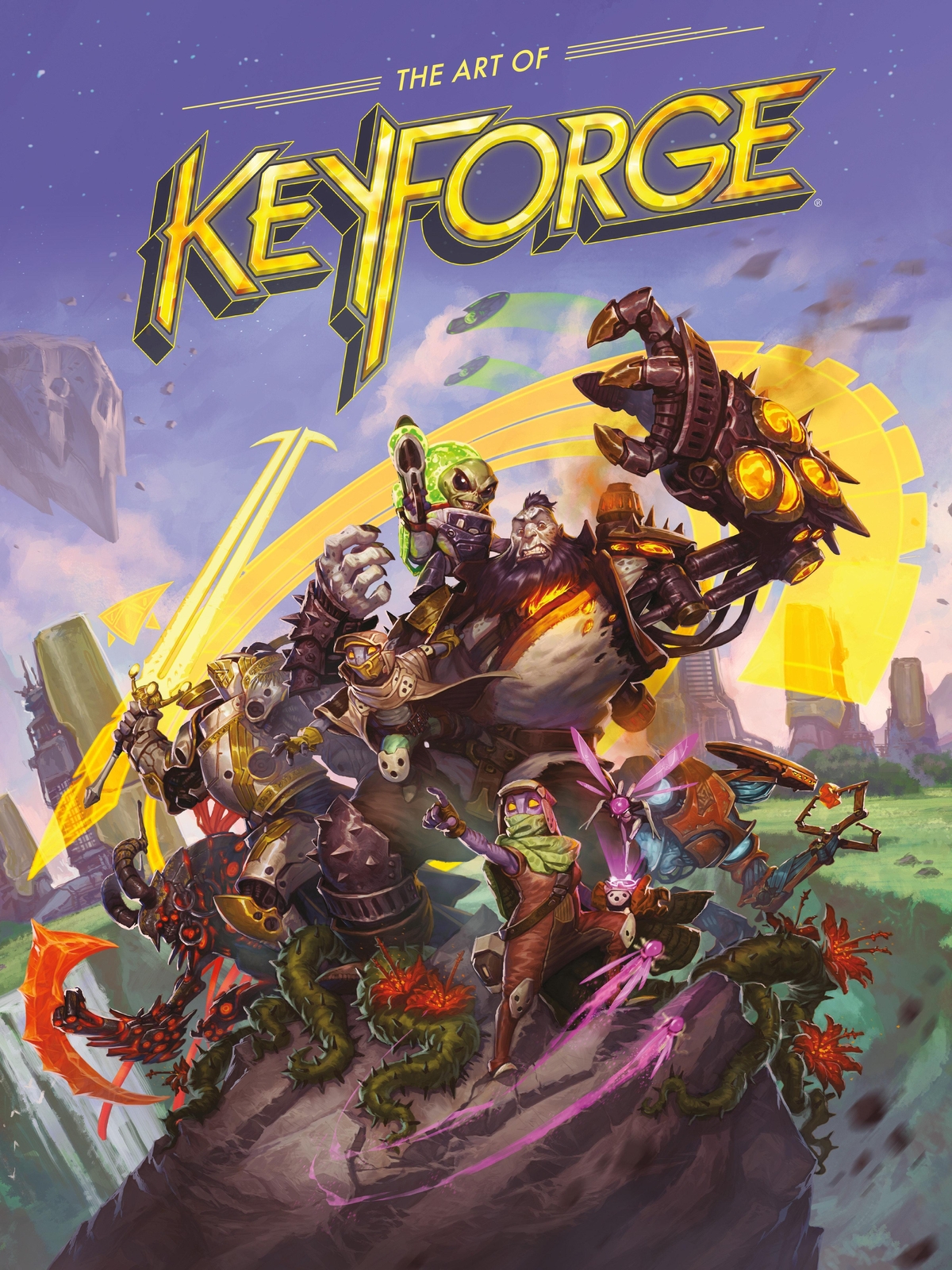 Thumbnail - The Art Of Keyforge Asmodee Buch Englisch 2021 Dark Horse Comics,u.s.