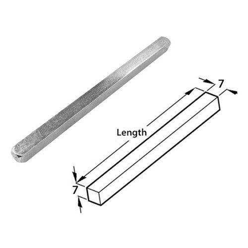 Spindle Bar Split Spindle Bar 8mm 7mm Door Handles Repairs, Plain or Slotted - Picture 6 of 9