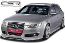 Front Ansatz Spoiler Schwert Diffusor Lippe Tuning für Audi A6 4F FA068