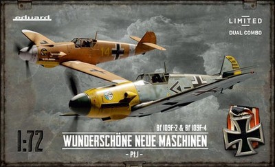 Eduard 2142 1/72 Beautiful New Machines Part.1 Bf109F Dual Combo Limited Edition
