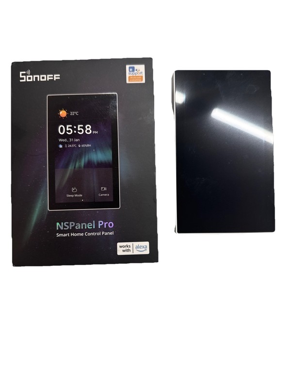 SONOFF NSPanel Pro 120 Smart Home Control Panel Built-in Zigbee- BLACK 120PB