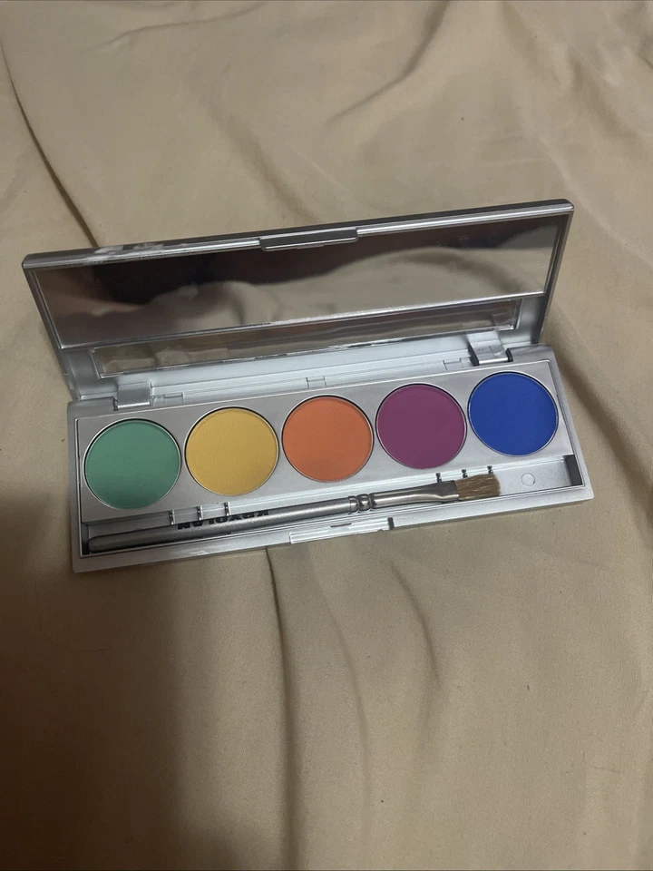 Paleta de Sombras de Ojos Profesional Kryolan con Pincel y Espejo Nueva Foto 2 de 3