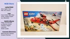 LEGO City Fire Rescue Plane Toy for Kids and Fans of Firefighter Toys 60413, US