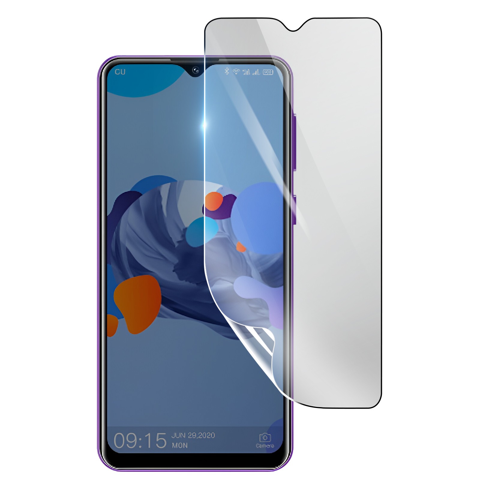 Film hydrogel pour Oukitel C19 protection écran antichoc et transparente