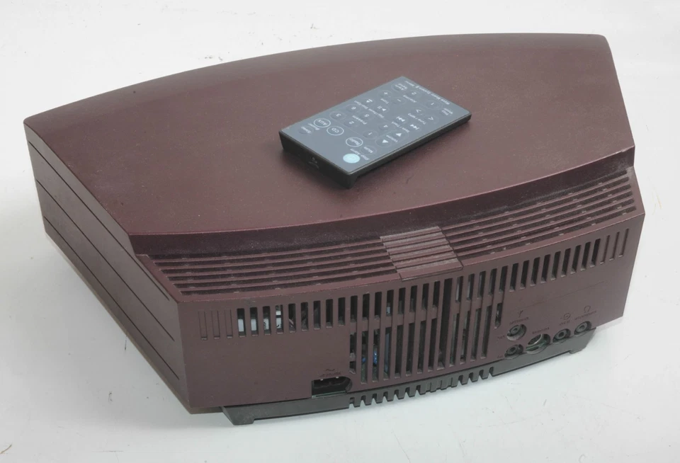 Bose Wave III Music System Limted Edition Burgundy Maroon FM CD DAB+ Remote UK - Image 4 of 4