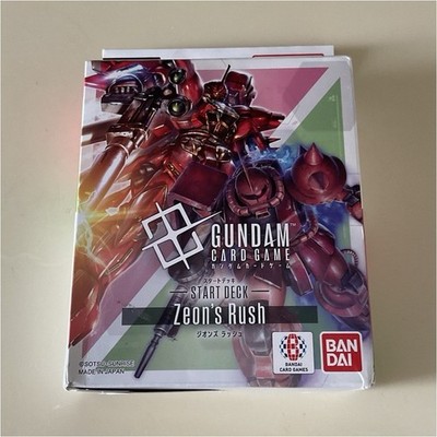 Bandai Gundam Card Game Start Deck Zeon's Rush Zeon Starter Deck