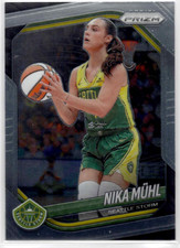 2025 Panini Prizm WNBA Base #127 Nika Muhl Portland Fire Seattle Storm