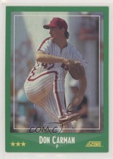 1988 Score Don Carman #401 te2