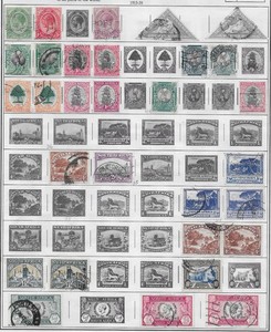 30 South Africa Stamps from Quality Old Antique Album 1913-1939
